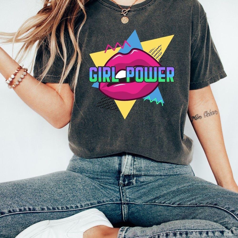 Comfort Colors Shirt Feminist Shirt Girl Power Tee Girl Power Shirt Inspirational Shirt Feminism Shirts Trending Oversized Shirts Limited Edition Tshirt